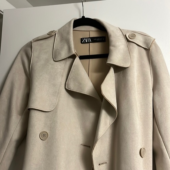 Zara faux suede jacket - Picture 2 of 8